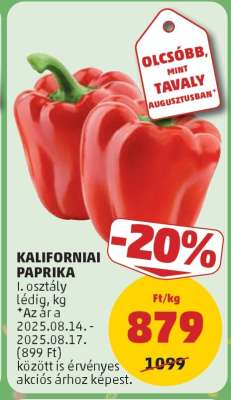 Kaliforniai paprika