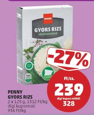 PENNY GYORS RIZS
