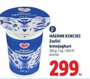 Hazánk Kincsei Zselici krémjoghurt