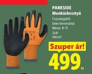 PARKSIDE Munkáskesztyű