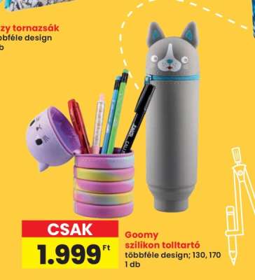 Goomy szilikon tolltartó