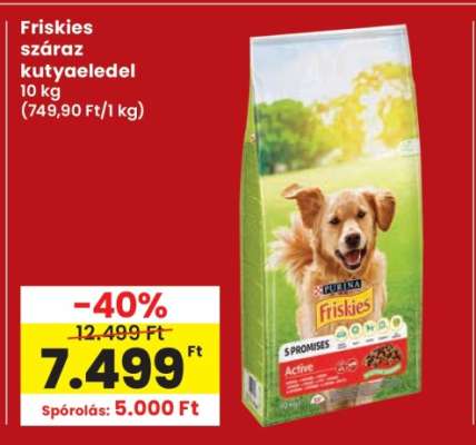 Friskies száraz kutyaeledel