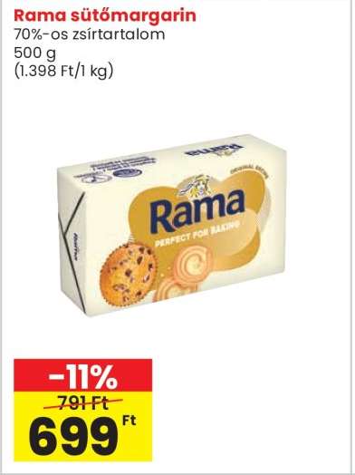 RAMA Sütőmargarin