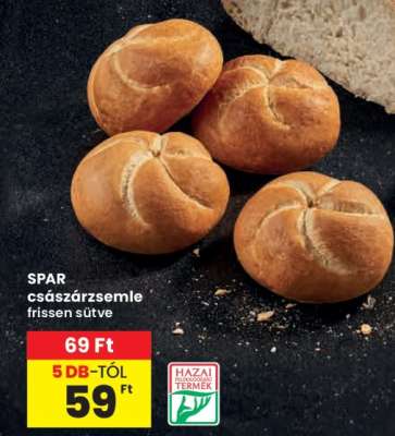 SPAR császárzsemle