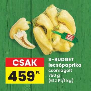 S-BUDGET lecsópaprika