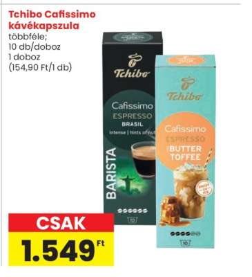 Tchibo Cafissimo Kávékapszula