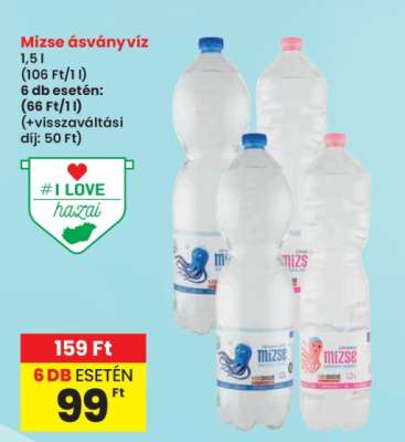 Mizse ásványvíz