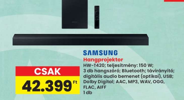 Samsung Hangprojektor