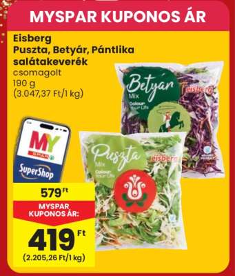 Eisberg Puszta, Betyár, Pántilka salátakeverék