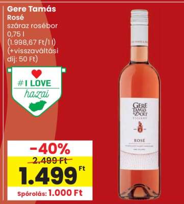 Gere Tamás Rosé