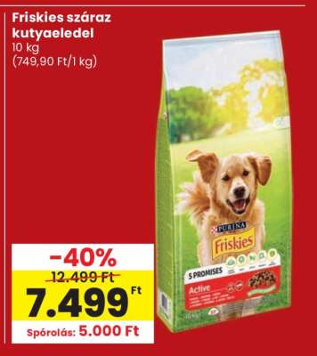 Friskies száraz kutyaeledel