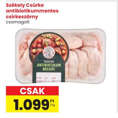 Székely Csirke antibiotikummmentes csirkeszárny