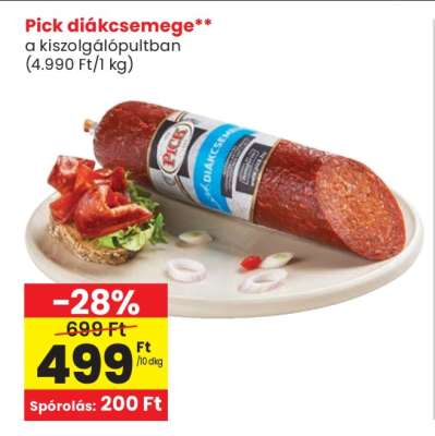 Pick diákcsemege