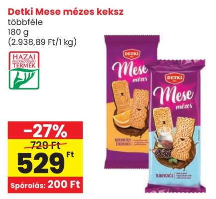 Detki Mese mézes keksz