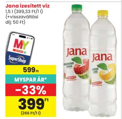 Jana ízesített víz