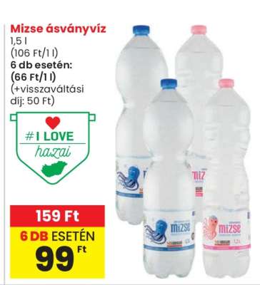 Mizse ásványvíz