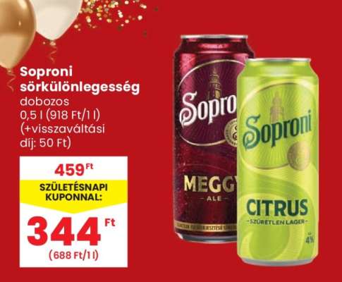 Soproni sörkülönlegesség