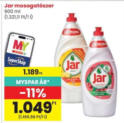 JAR Mosogatószer