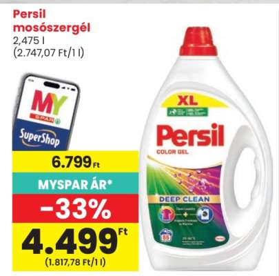 Persil mosószergél