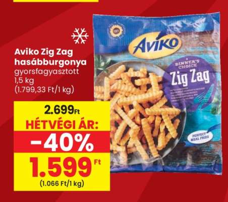 AVIKO Zig-Zag Hasábburgonya