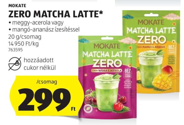 Mokate Zero Matcha Latte