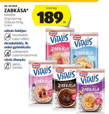 DR.OETKER Zabkása