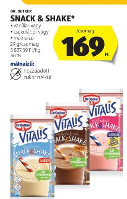 Dr. Oetker Snack & Shake