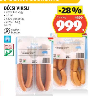 Bécsi virsli
