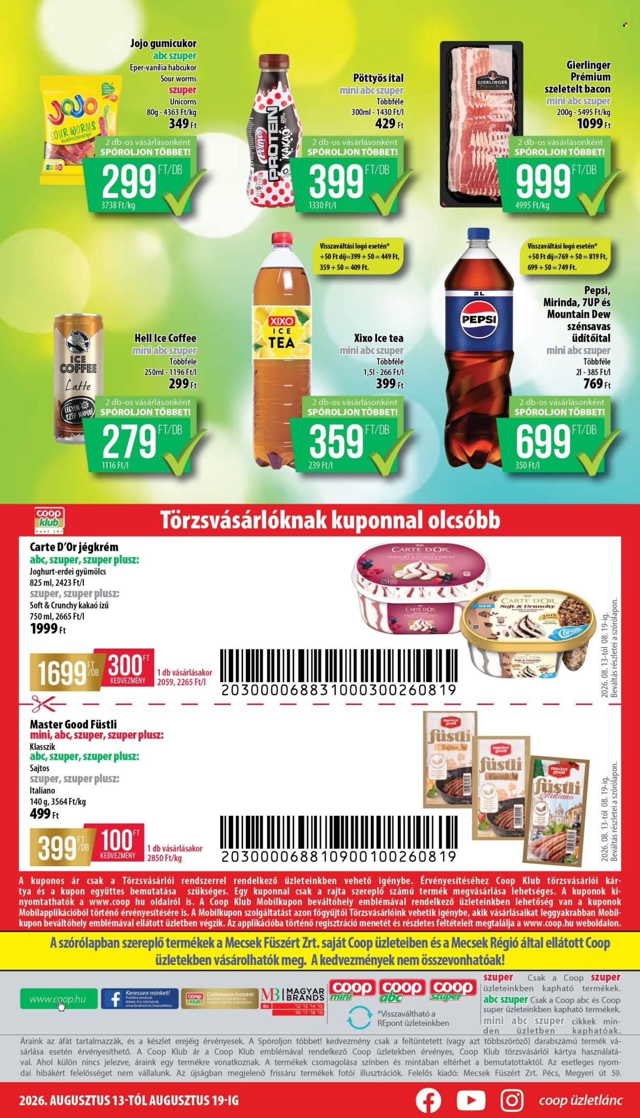 Coop akciós újságok - 2026.08.13 - 2026.08.19. Oldal 8