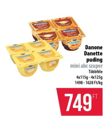 Danone Danette puding
