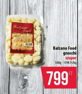 Balzano Food gnocchi