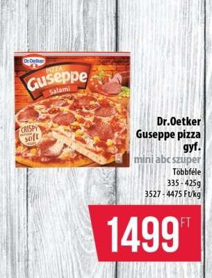 DR. OETKER Guseppe pizza