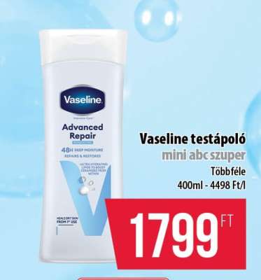 Vaseline testápoló