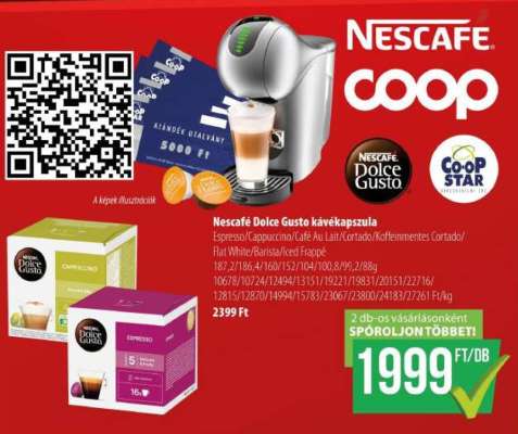 NESCAFE Dolce Gusto kávékapszula