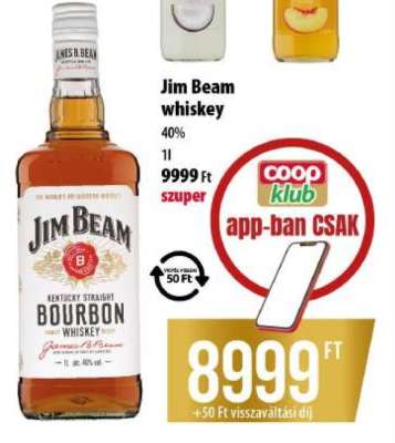 JIM BEAM WHISKEY