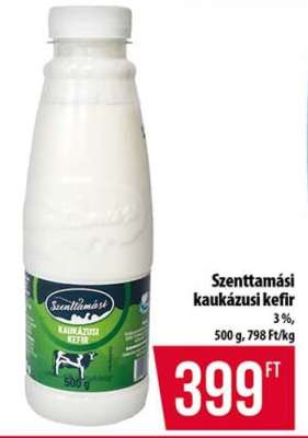 Szenttamási kaukázusi kefir