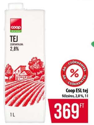 Coop Esl tej