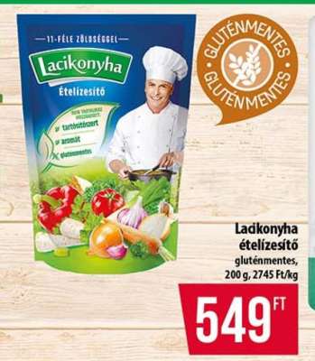 Lacikonyha ételízesítő