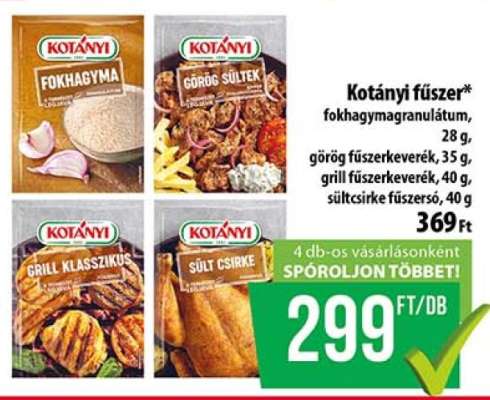 Kotányi fűszer
