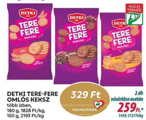 DETKI Tere Fere omlós keksz*