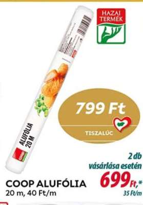 Coop alufólia