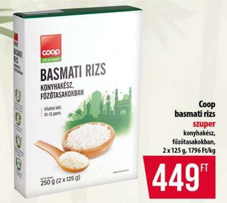 Coop basmati rizs