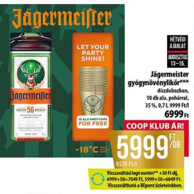 Jägermeister gyógynövénylikőr