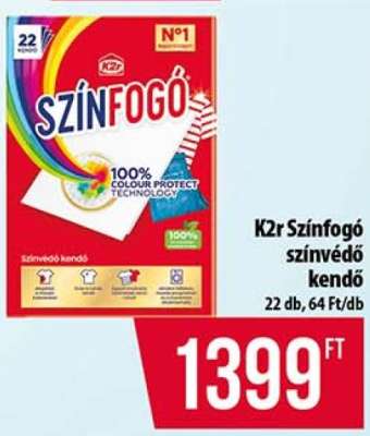 K2r Színfogó színvédő kendő