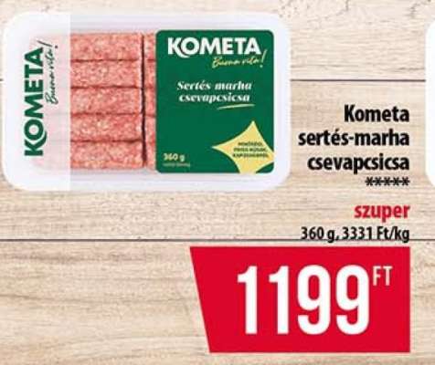 KOMETA Sertés-Marha Csevapcsicsa