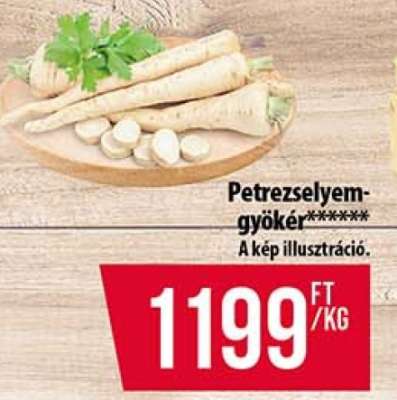 Petrezselyemgyökér