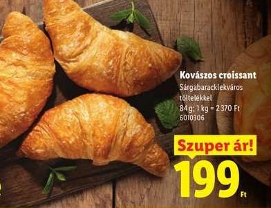 Kovászos croissant
