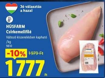 HÚSFARM Csirkemellfilé