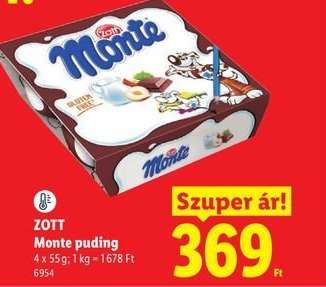 Zott Monte Puding
