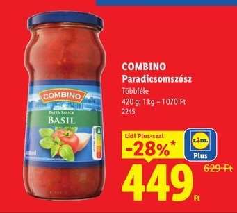 COMBINO Paradicsomszósz